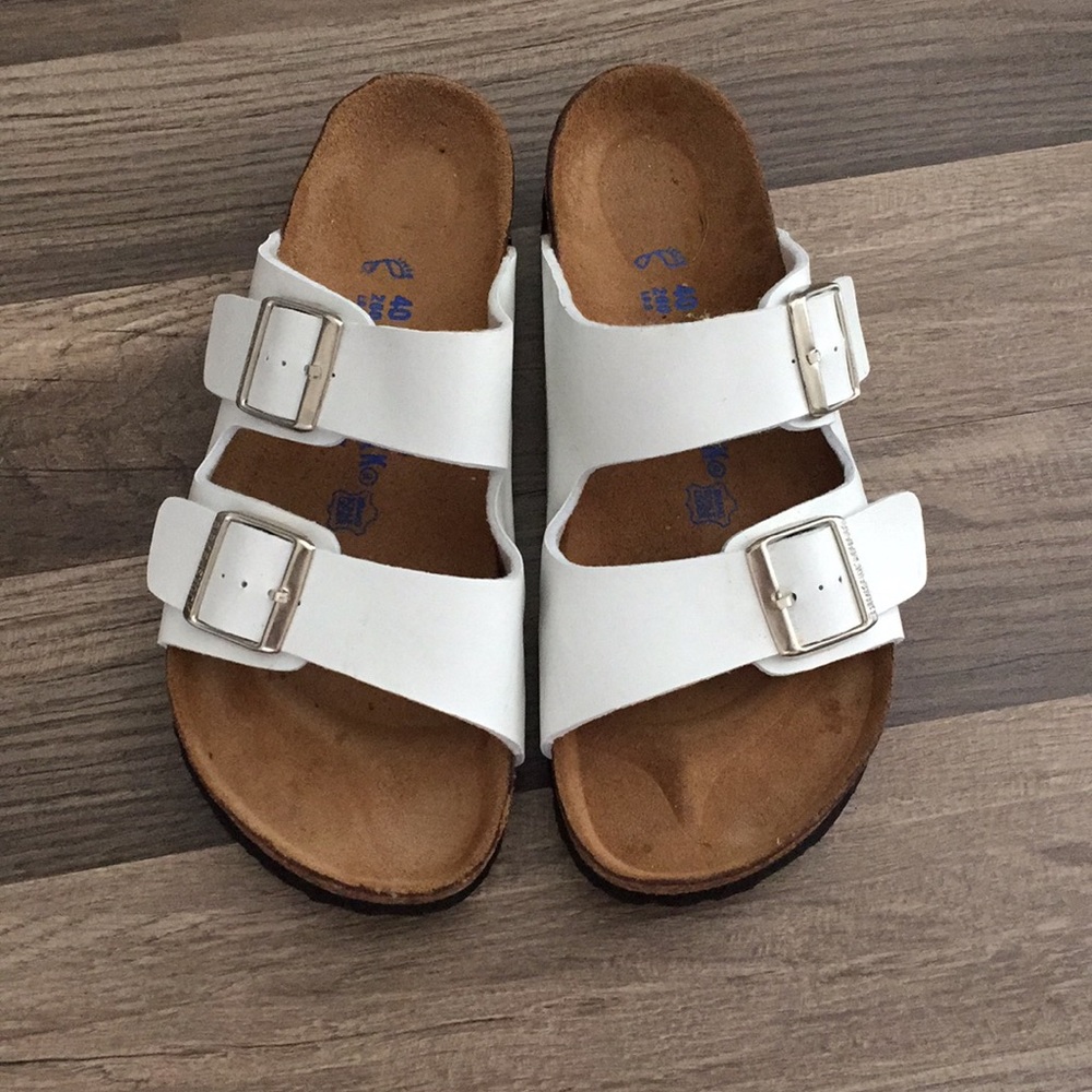 White Birkenstocks